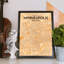 Minneapolis City Map - No Frame Print-592615796