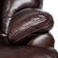 Fauteuil inclinable électrique standard en cuir véritable