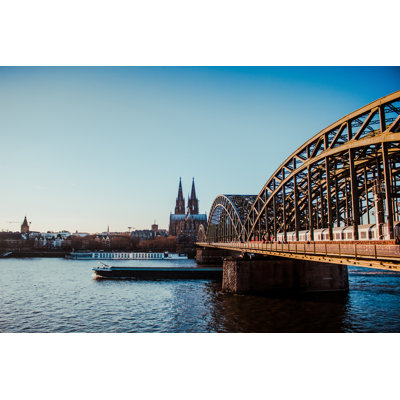 View Of Cologne by David Sonder - Wrapped Canvas Print