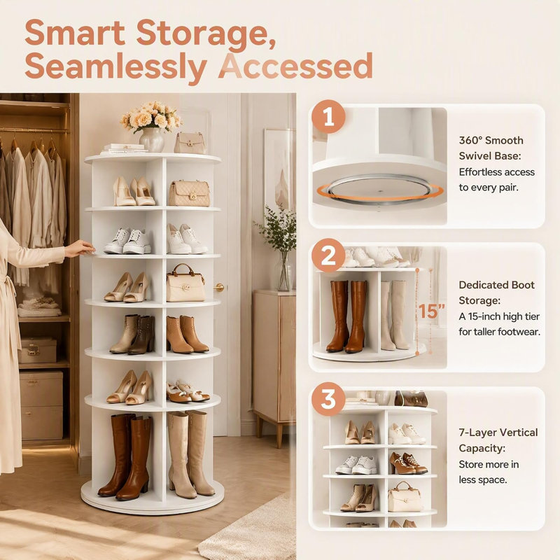 28 Pair Shoe Rack