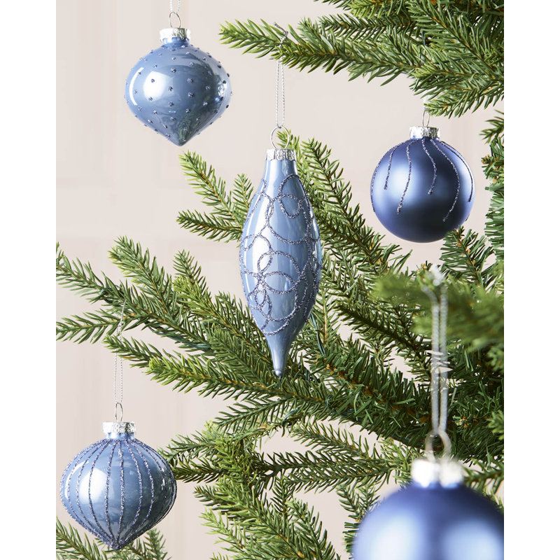 58cm Polystyrene Bauble, Ice Blue