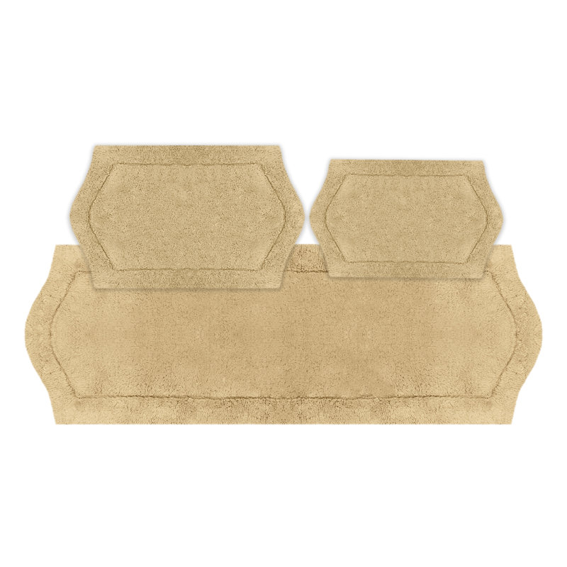 Morissette bathroom rug, Cotton Linen