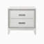 Table de chevet blanche