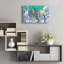 Beachcrest Home ™ «Seahorse Lagoon» par Paul Brent, art mural en verre acrylique-534785478
