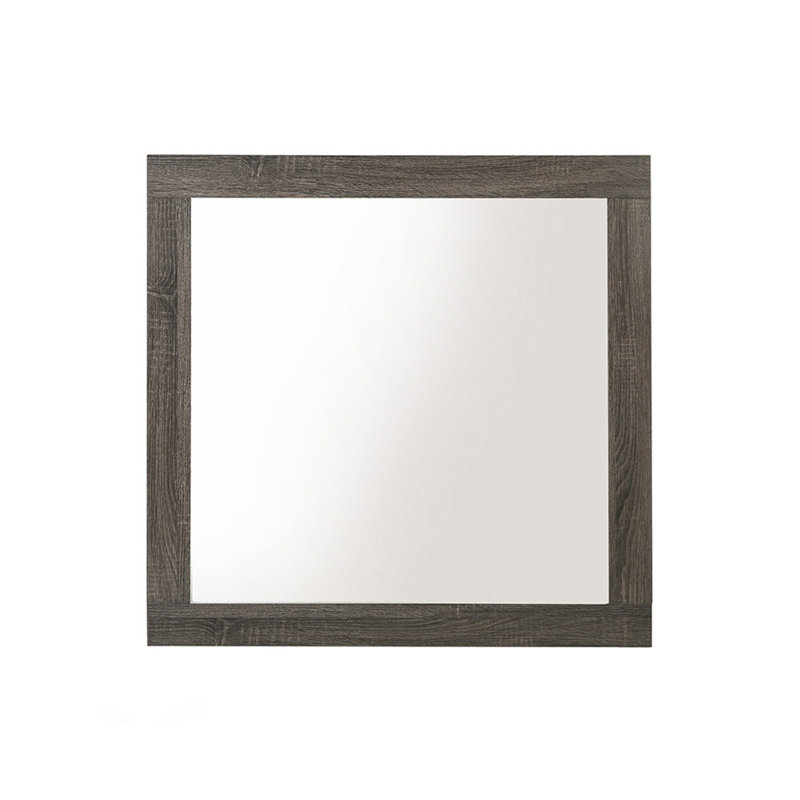 Avantika Rustic Gray Oak Finish Mirror