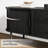 70" Mid-century Modern Low Console Cabinet-1535756794