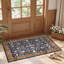 Tapis floral rétro vieilli-718525153-718525165