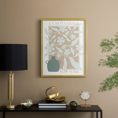 La Botanique Framed Print - Solid Wood
