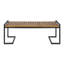 Banc industriel en bois et métal-1843864779
