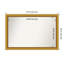 Townhouse Gold Non-Beveled Bathroom Wall Mirror-1016737330