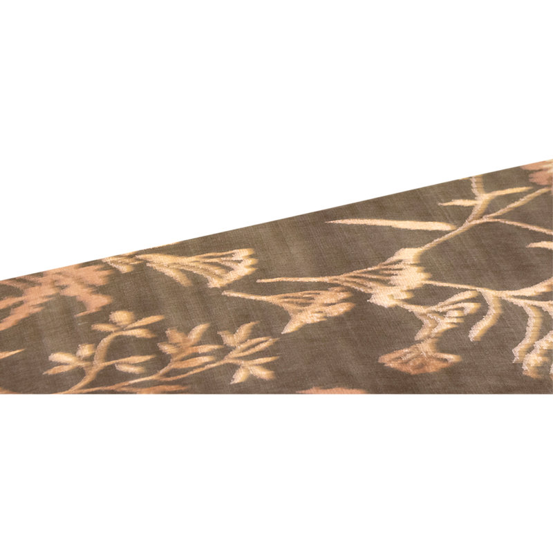 Handmade Silk and Wool Area Rug