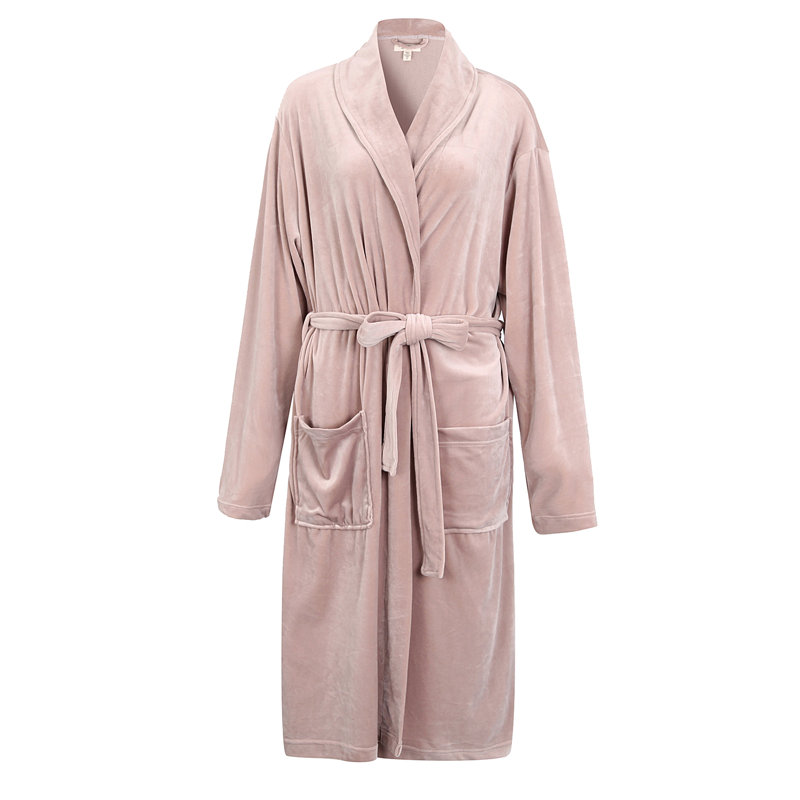 100% velours kimono de luxe pour femmes Evesham, L