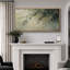 «Hanging Olive Branch Leaves», impression sur toile encadrée pour décor méditerranéen-115271105-115271107