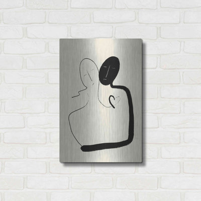 «Ensemble» par Cesare Bellassai, art mural en métal