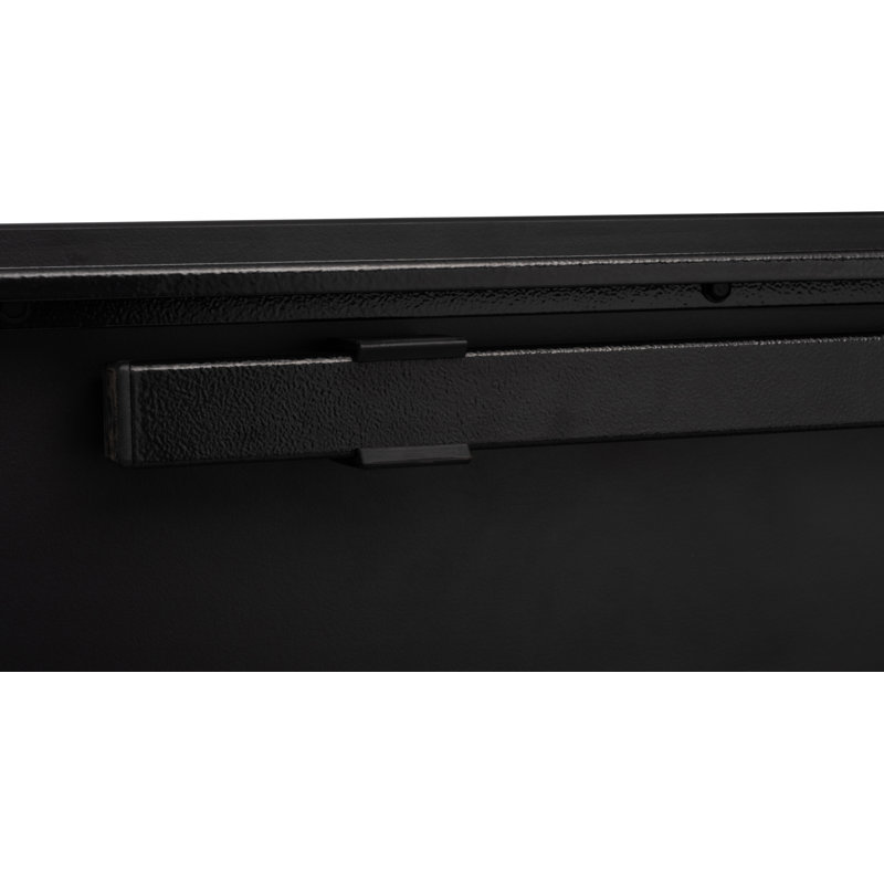 Fusion Maple 18" x 48" Steel Frame Folding Table with Laminate Plywood Top