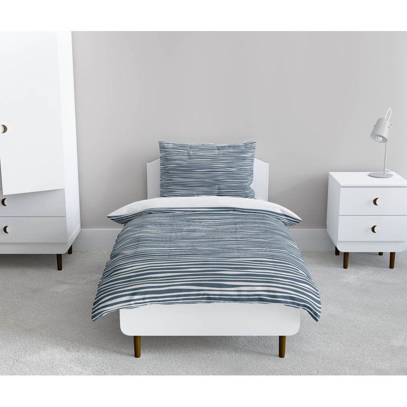 Thick N Thin Comforter Set, Blue