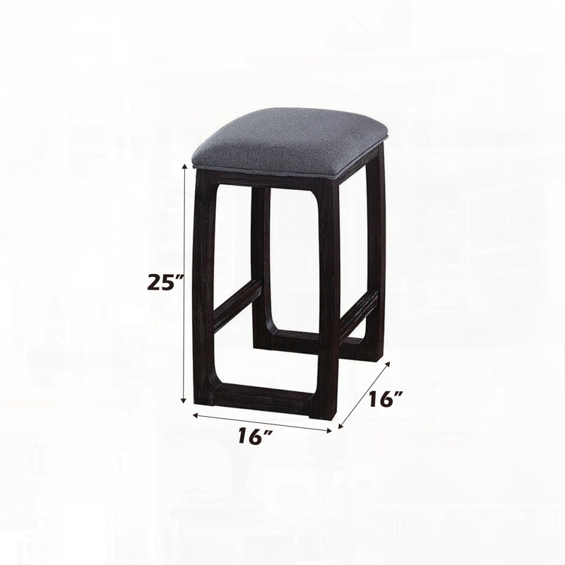 Tabouret en tissu