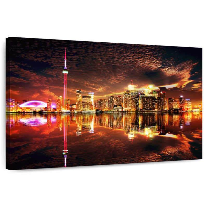 Horizon lumineux de Toronto Kavia, H 34 po x l 51 po