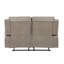 Causeuse inclinable double luxueuse 1pc