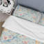Pink Blue Boho Floral Paradise II - Boho Duvet Cover Set-109144332