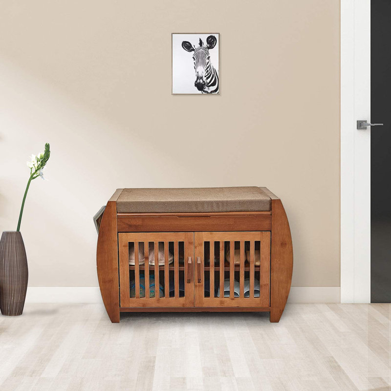 6 Pair Shoe Storage Bench