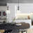 Weatherspoon 1 - Light Matte Black, Chrome Single Pendant-43779581-43779580