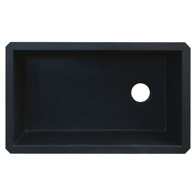 Radius 31.75'' L Single Bowl Kitchen Sink