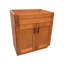 Meuble-lavabo simple 36 po en érable Shaker