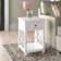 Lund 15.75" Wide Rectangular End Table With 1 Drawer And 1 Shelf