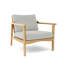 Amalfi Outdoor Teak Lounge Chair