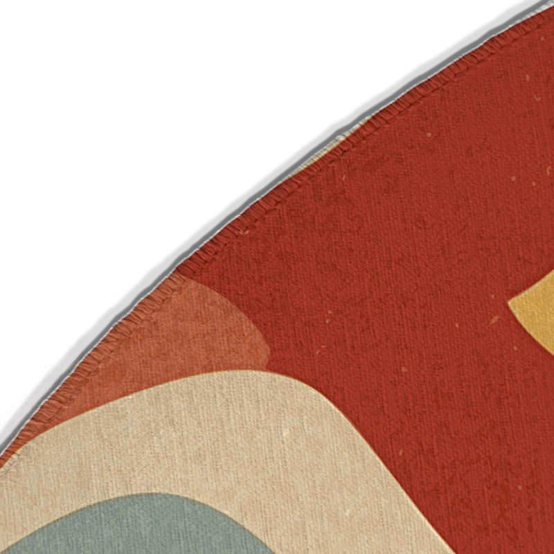 Tapis intérieur et extérieur L pop, Rond 5 pi