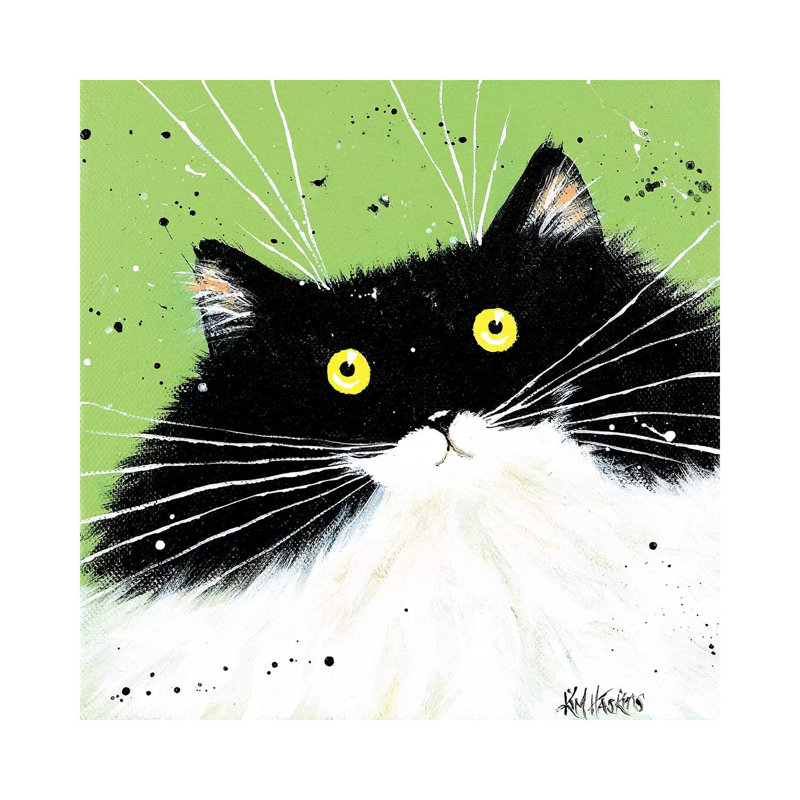 How Are You by Kim Haskins - Wrapped Canvas Print, 45.72 cm H x 45.72 cm W x 3.175 cm D