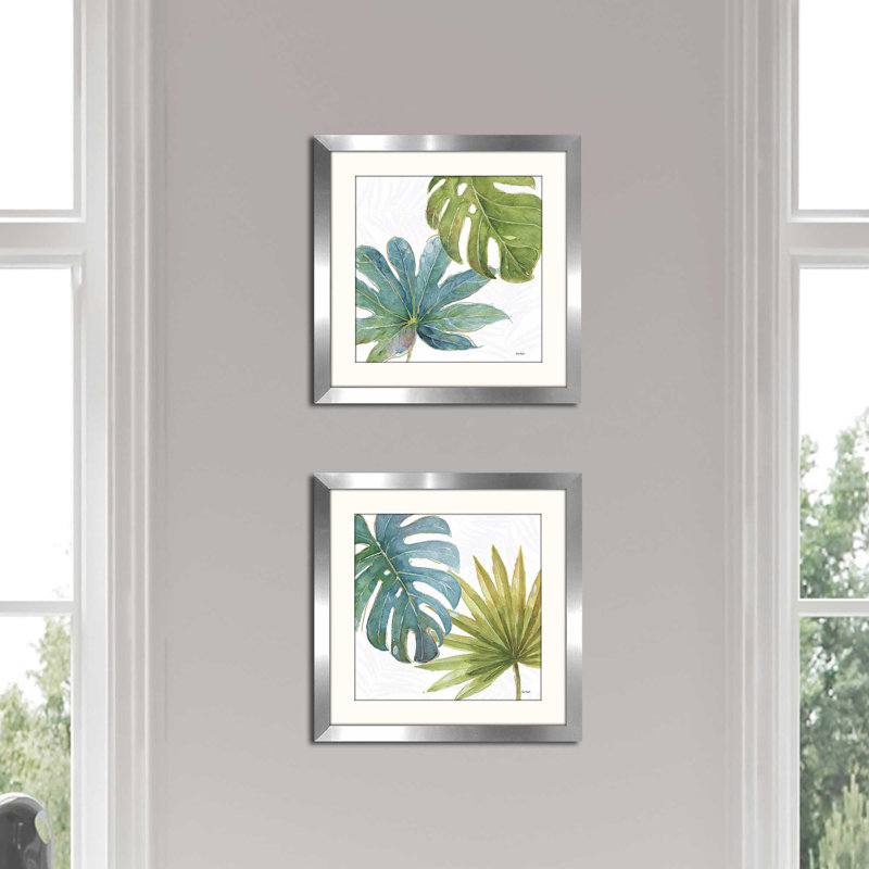 Lisa Audit «Tropical Blush VII», impression sous verre