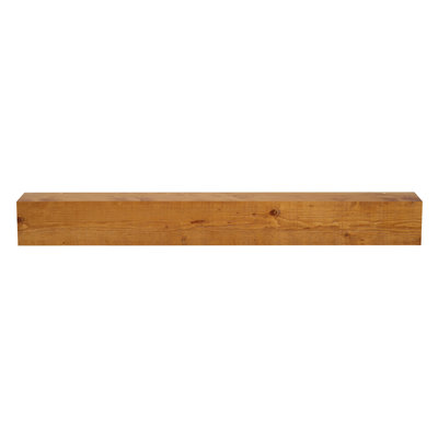 Beam Wood Fireplace Mantel Shelf