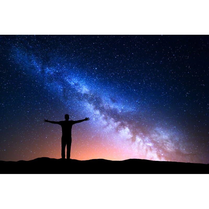 Milky Way by Den-belitsky - Wrapped Canvas Print, 20cm H x 30cm W 