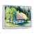 Cadre flottant blanc