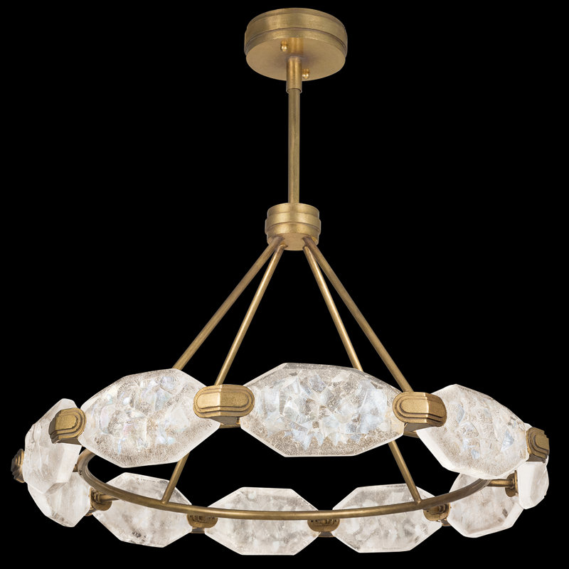 Allison Paladino 20 - Light LED Chandelier, Gold