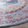 Evanoff Oriental Handmade Tufted Blue Area Rug