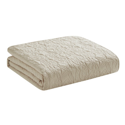 Seashell 3-Piece Solid Pinsonic Coastal Quilt Set