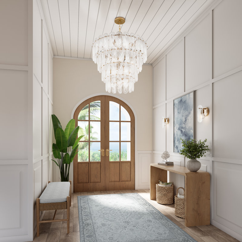 Luminaire suspendu 15 lumières 37 po Oldmill