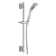 Universal Showering Components Slide Bar Full/Standard Handheld Shower Head with H2Okinetic Technology