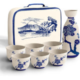 Japanese Sake Set | Ceramic Sake Cups | Sake Carafe | Sake Set With A Bottle | Sake Cups | Saki Cup Set | Hot And Cold Sake