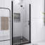 37.38'' 36'' W x 72'' H Semi-Frameless Shower Door with Clear Glass-98698040