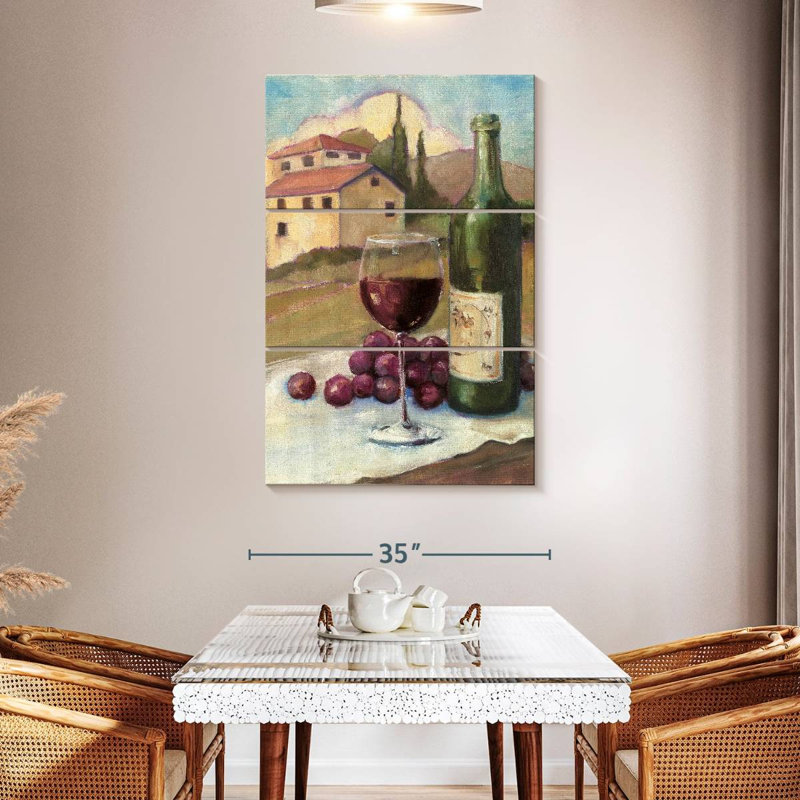 Yarlin Vino Toscano, 23" H x 14" W