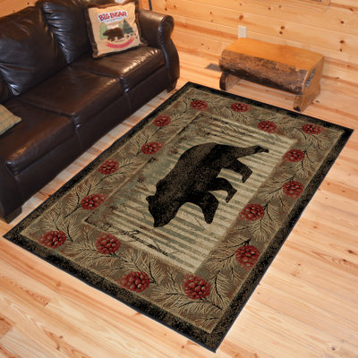 Tapis brun Bailes Southwestern
