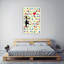 «Balloon Girl in Retro», reproduction d'impression sur toile tendue-27834444