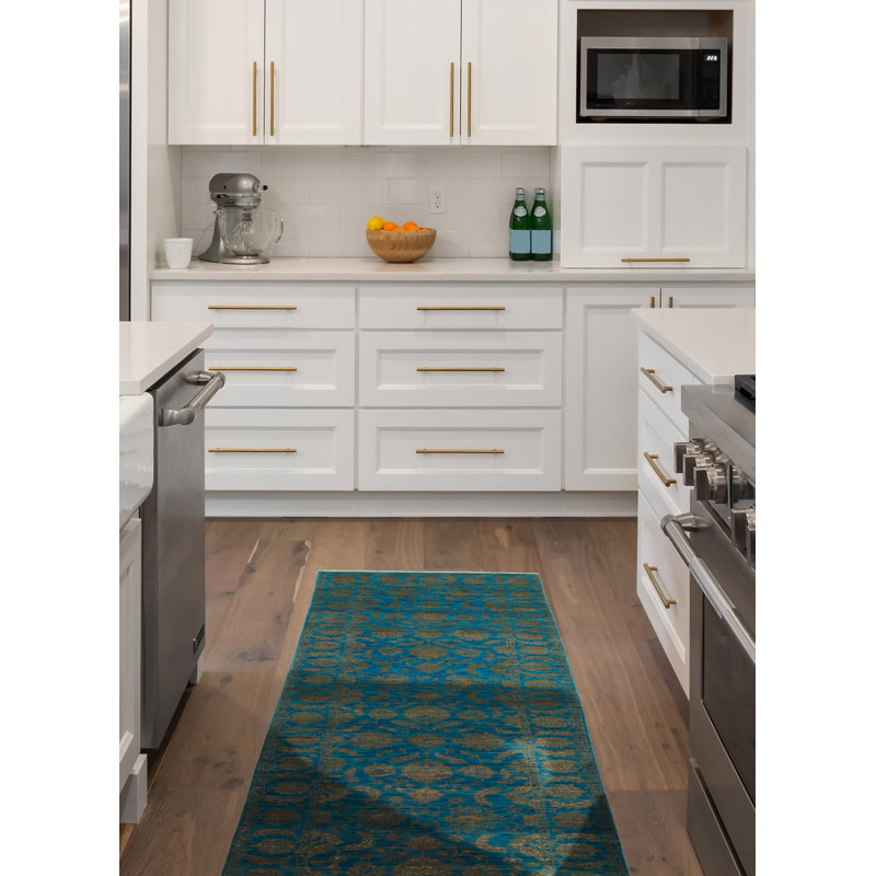 Tapis Heritage Turquoise 2'6" x 10'1"