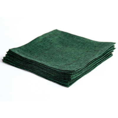 100% Pure Linen Cocktail Napkins - Athena