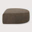 Bulky D-Shaped Ottoman-536703254