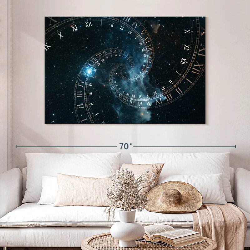 Kelan Time In Space, 34" H x 51" W